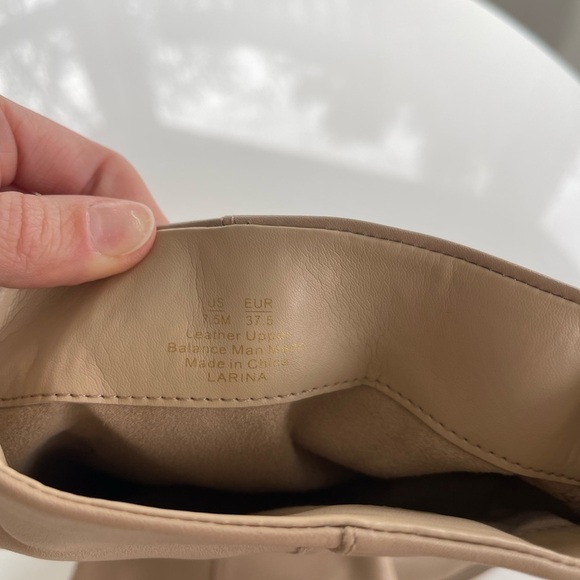 Sam Edelman Larina Leather Water Proof Boot - 7.5 - Picture 6 of 6